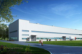 新能源循环科技园厂房建设